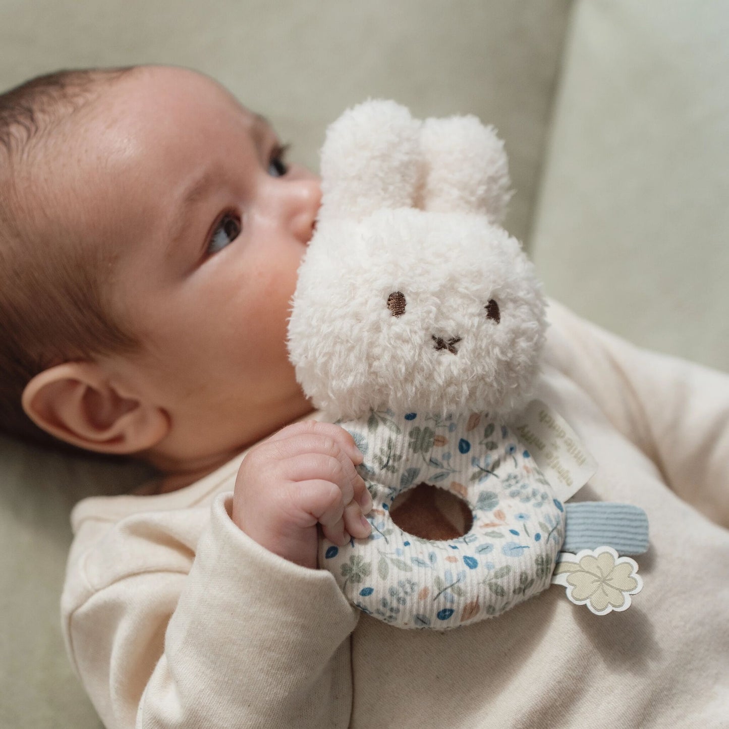 Miffy x Little Dutch Rattle - Lucky Leaves