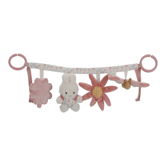 Little Dutch Miffy x Little Dutch Stroller toy chain - Lucky Blossom