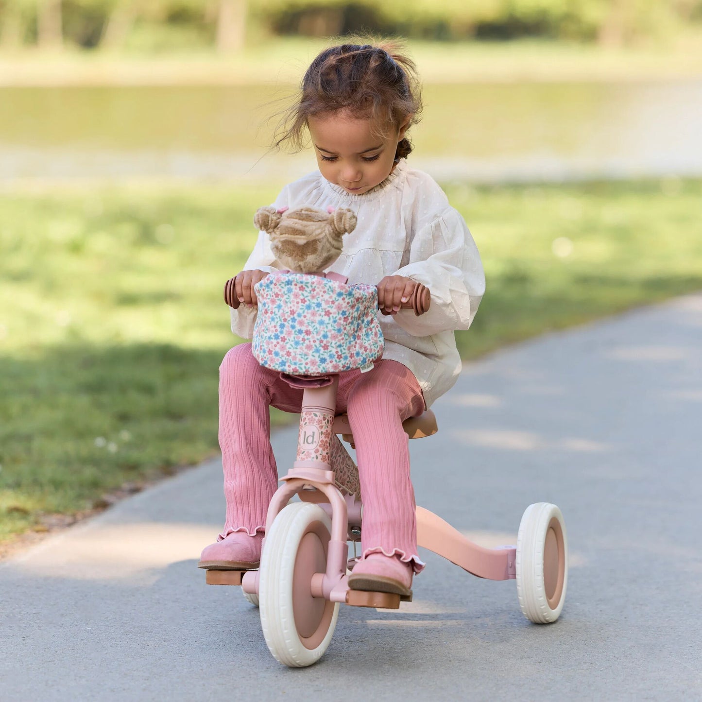 Little Dutch Doll Bike Seat- Pink