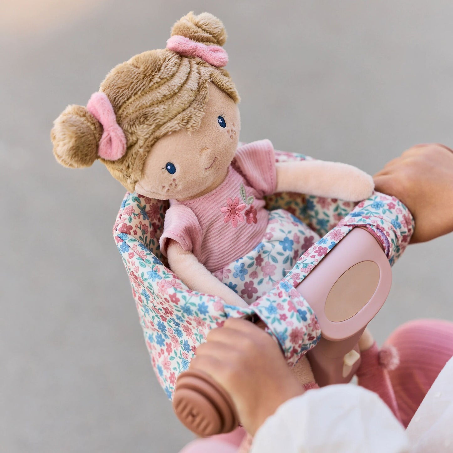 Little Dutch Doll Bike Seat- Pink