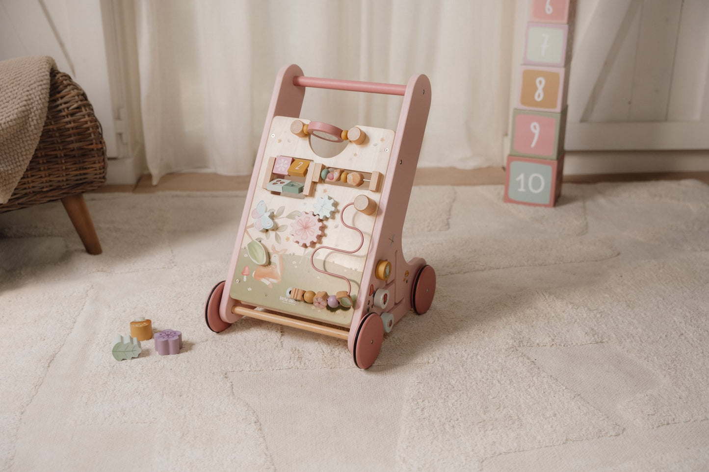 Little Dutch Multi activity Baby Walker - Fairy Garden