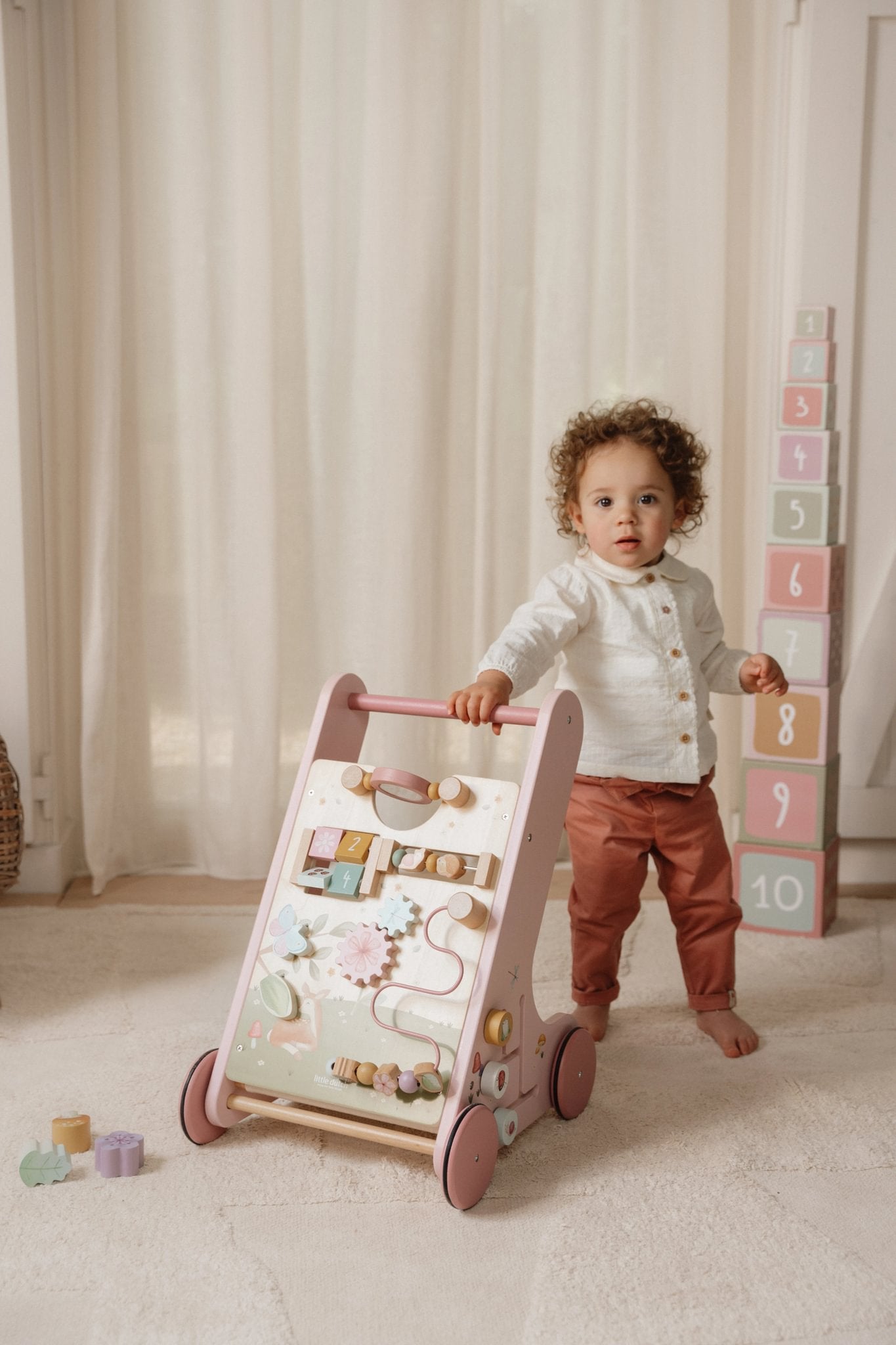 Little Dutch Multi activity Baby Walker - Fairy Garden
