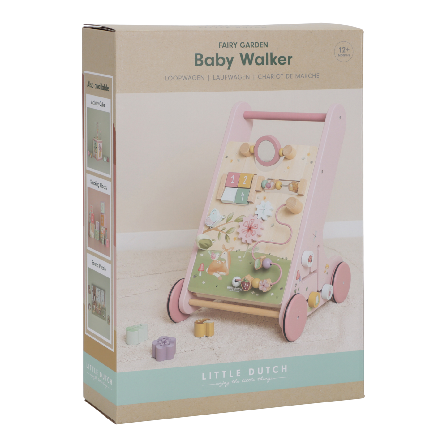 Little Dutch Multi activity Baby Walker - Fairy Garden