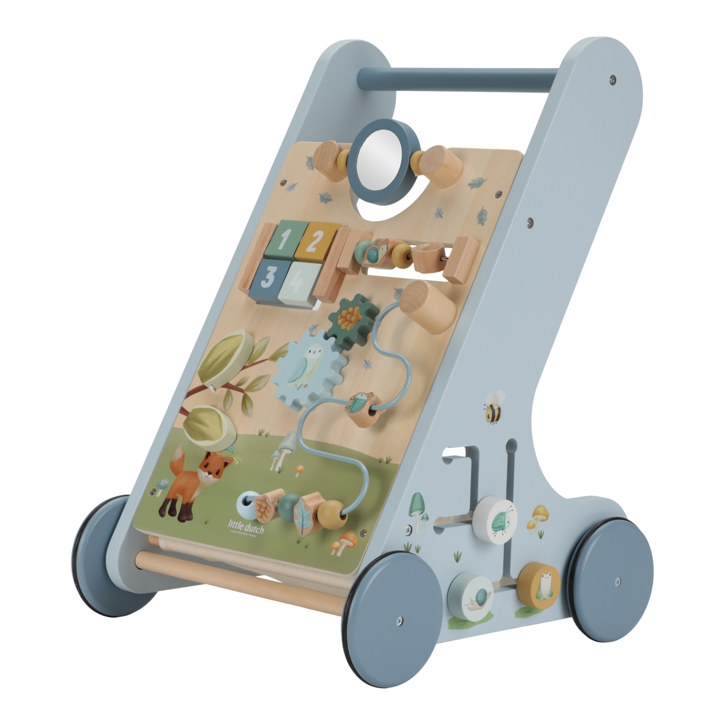 Little Dutch Multi-activity Baby Walker - Forest Friends
