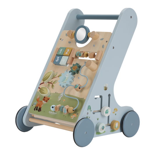 Little Dutch Multi-activity Baby Walker - Forest Friends