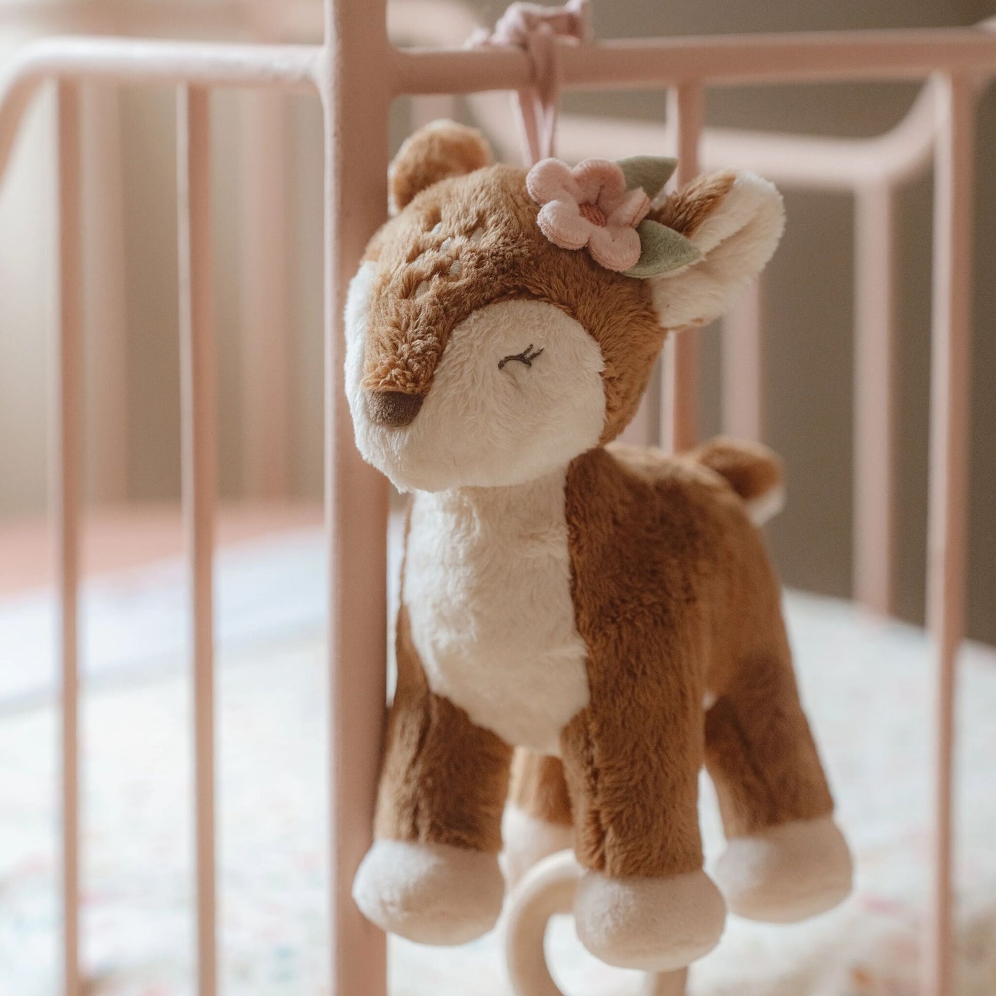 Little Dutch Music Box Deer- Fairy Garden