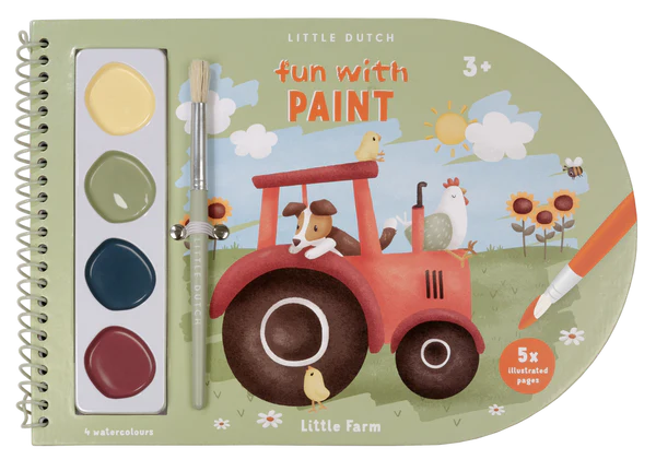 Little Dutch Paint Book- Little Farm