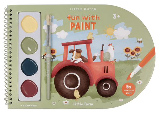 Little Dutch Paint Book- Little Farm