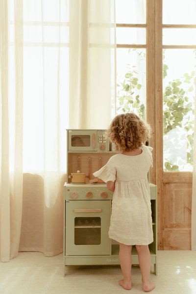Little Dutch Wooden Play Kitchen Mint