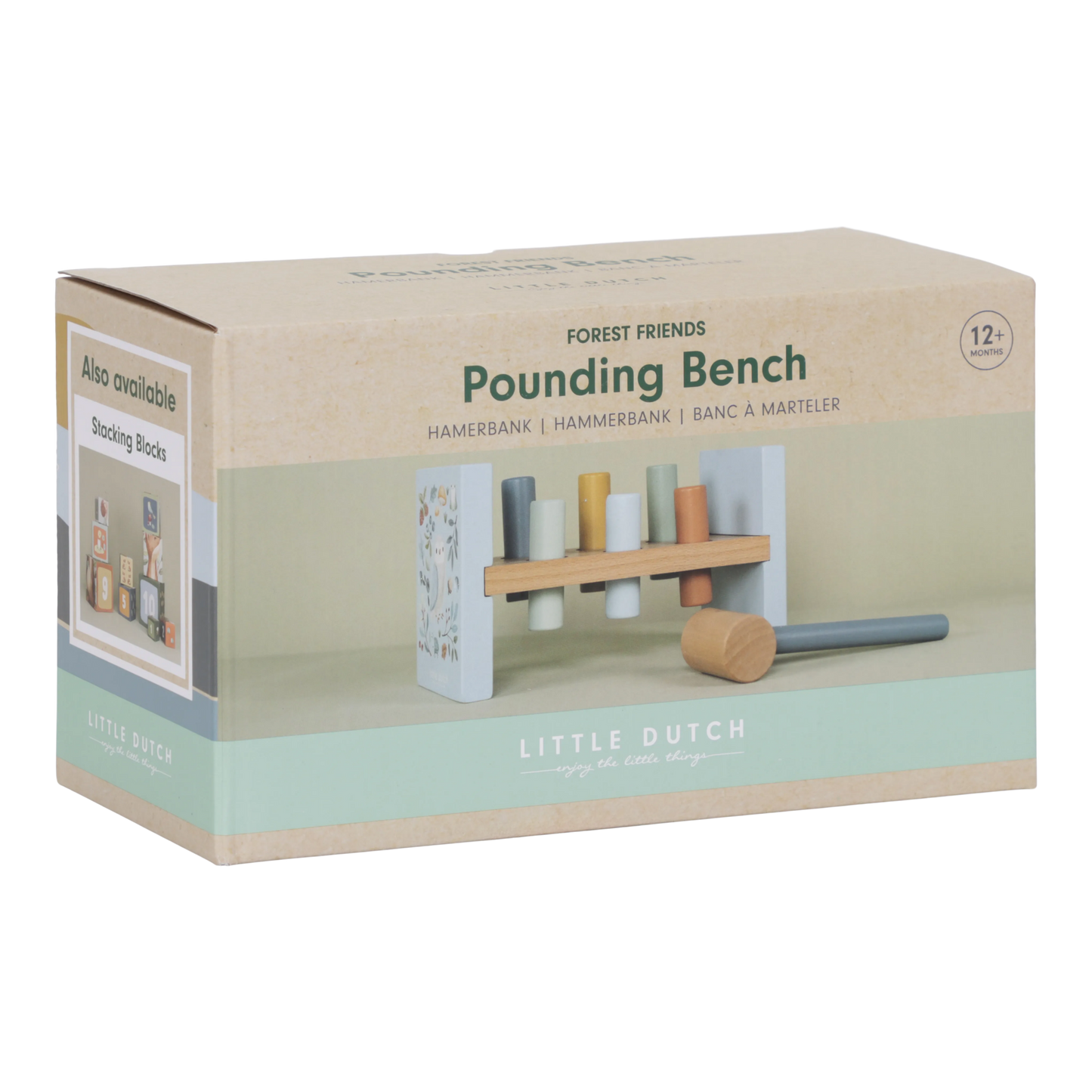 Little Dutch Pounding Bench- Forest Friends