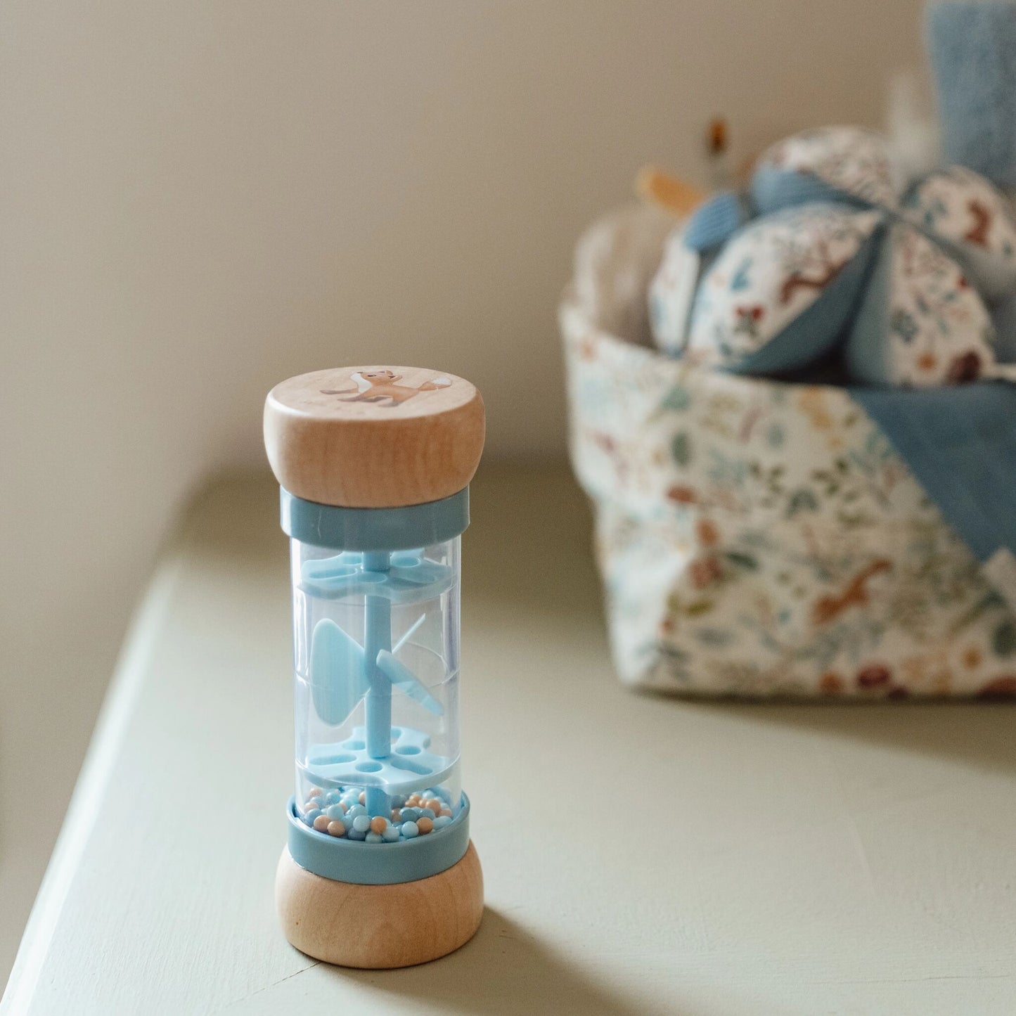 Little Dutch Rain Rattle- Forest Friends