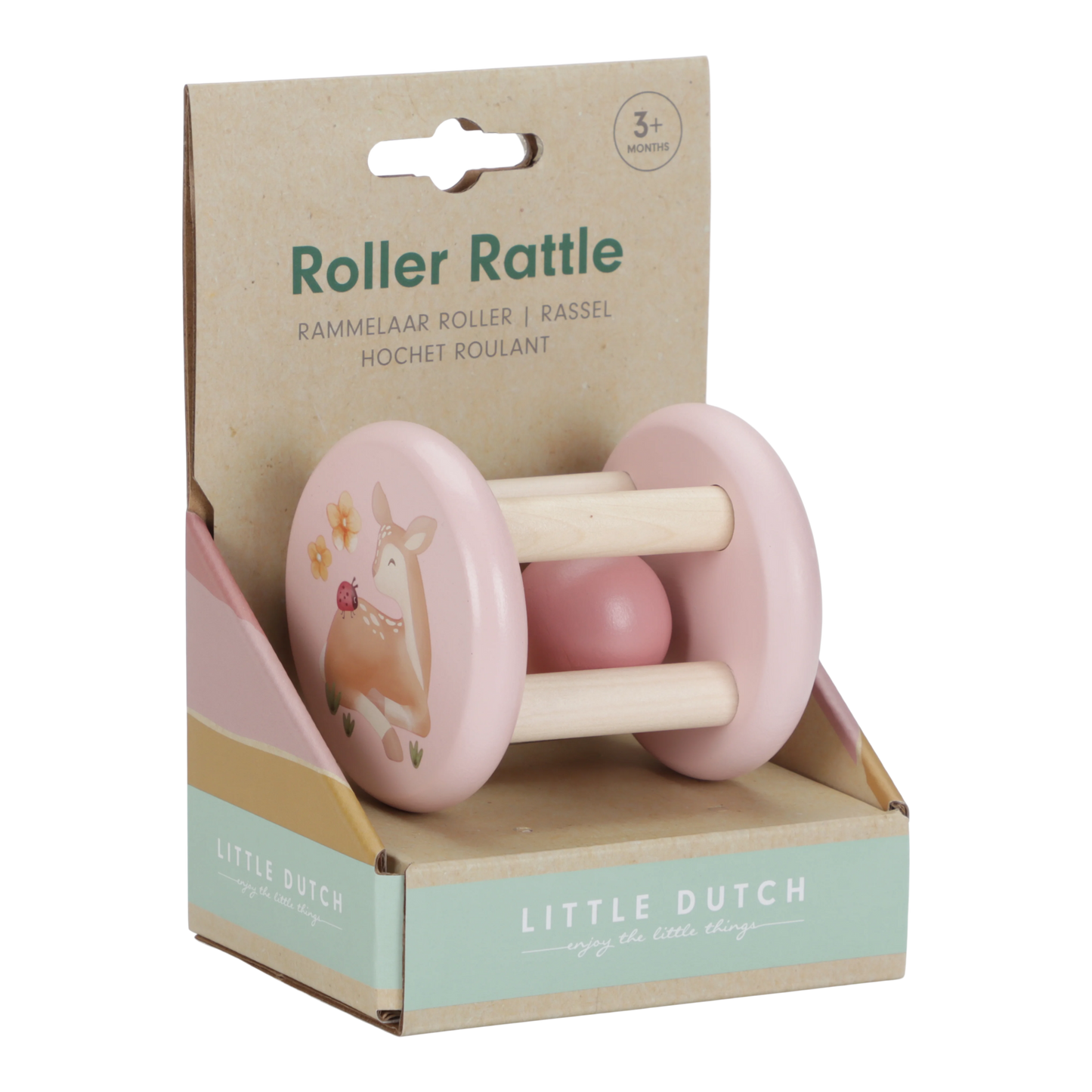 Little Dutch Roller Rattle- Fairy Garden