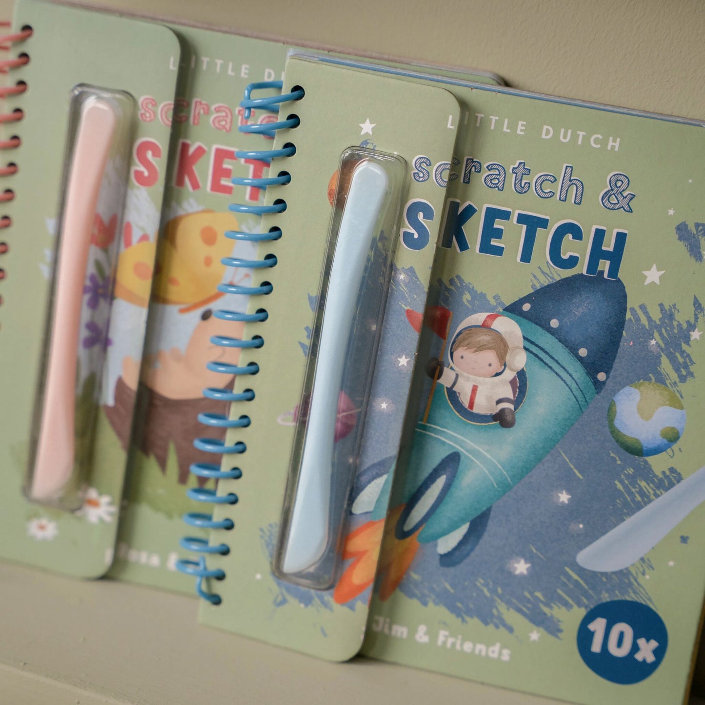 Little Dutch Scratchbook- Jim & Friends