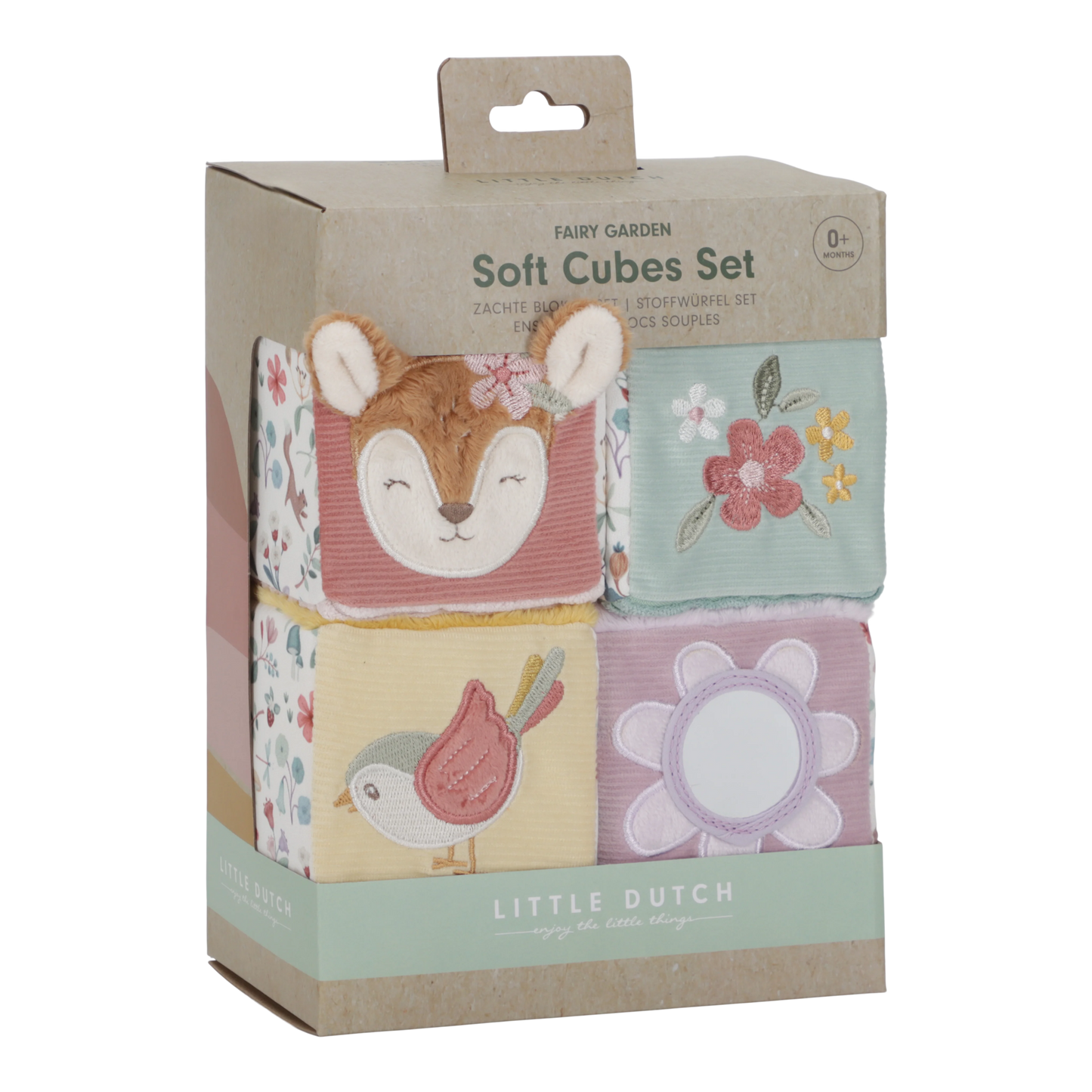 Little Dutch 4 Soft Blocks- Fairy Garden