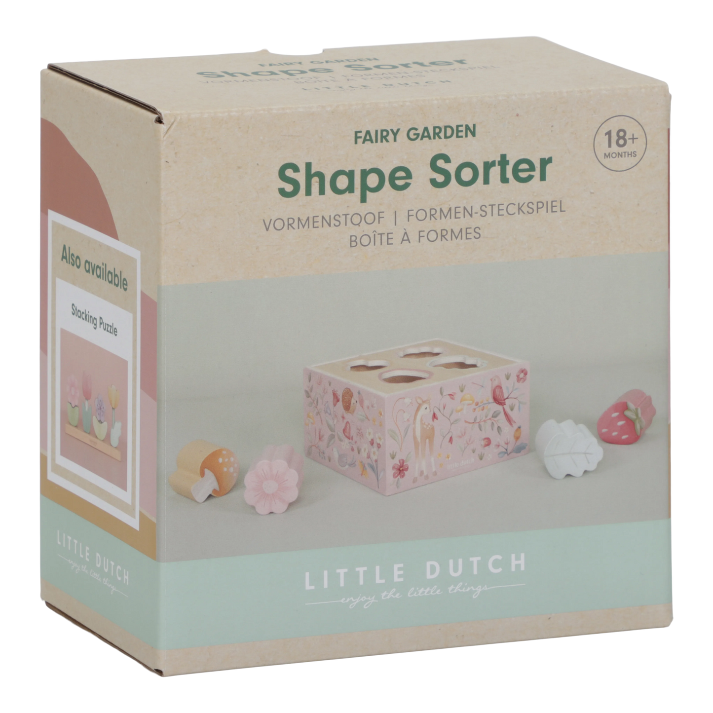 Little Dutch Shape Sorter- Fairy Garden