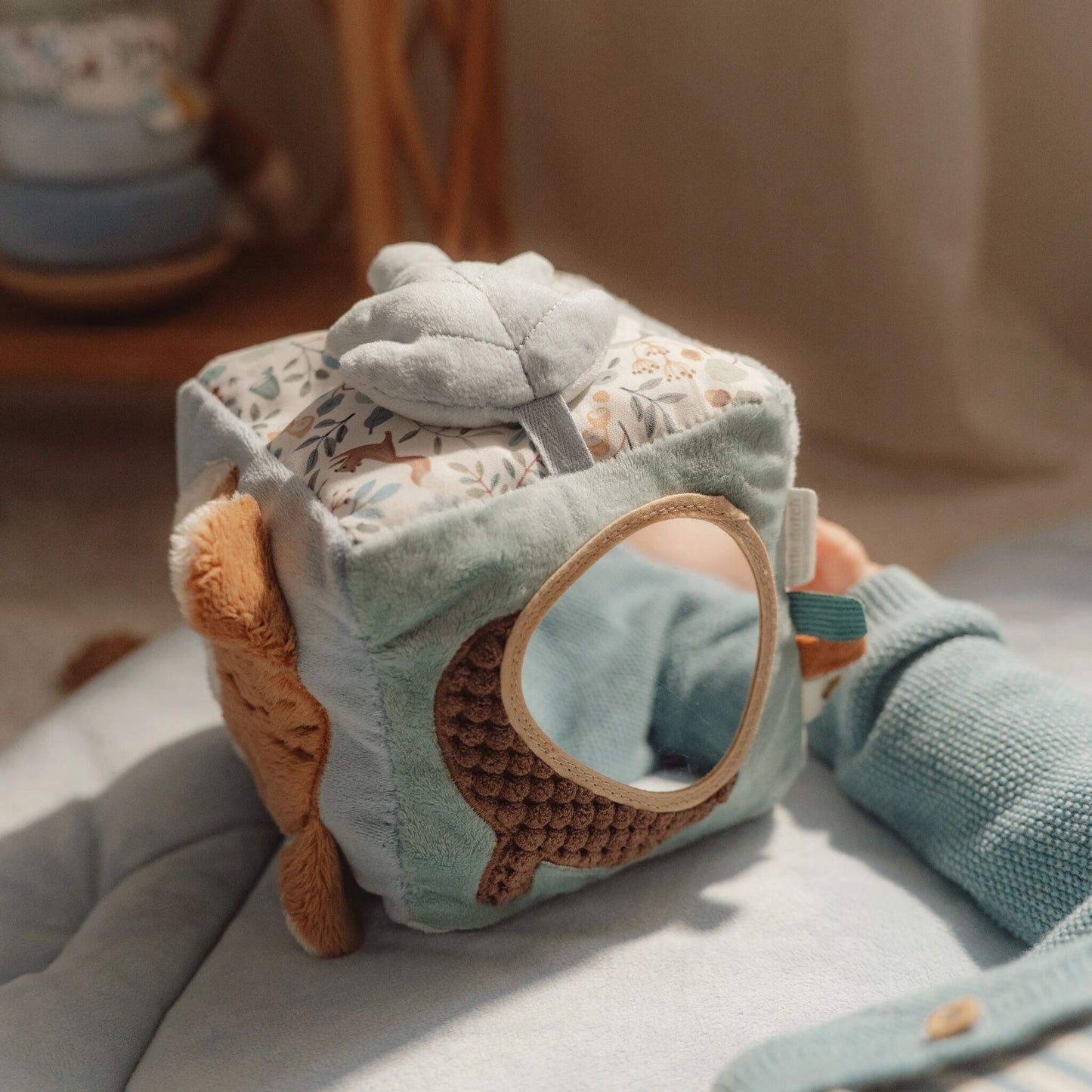 Little Dutch Soft Activity Cube- Forest Friends