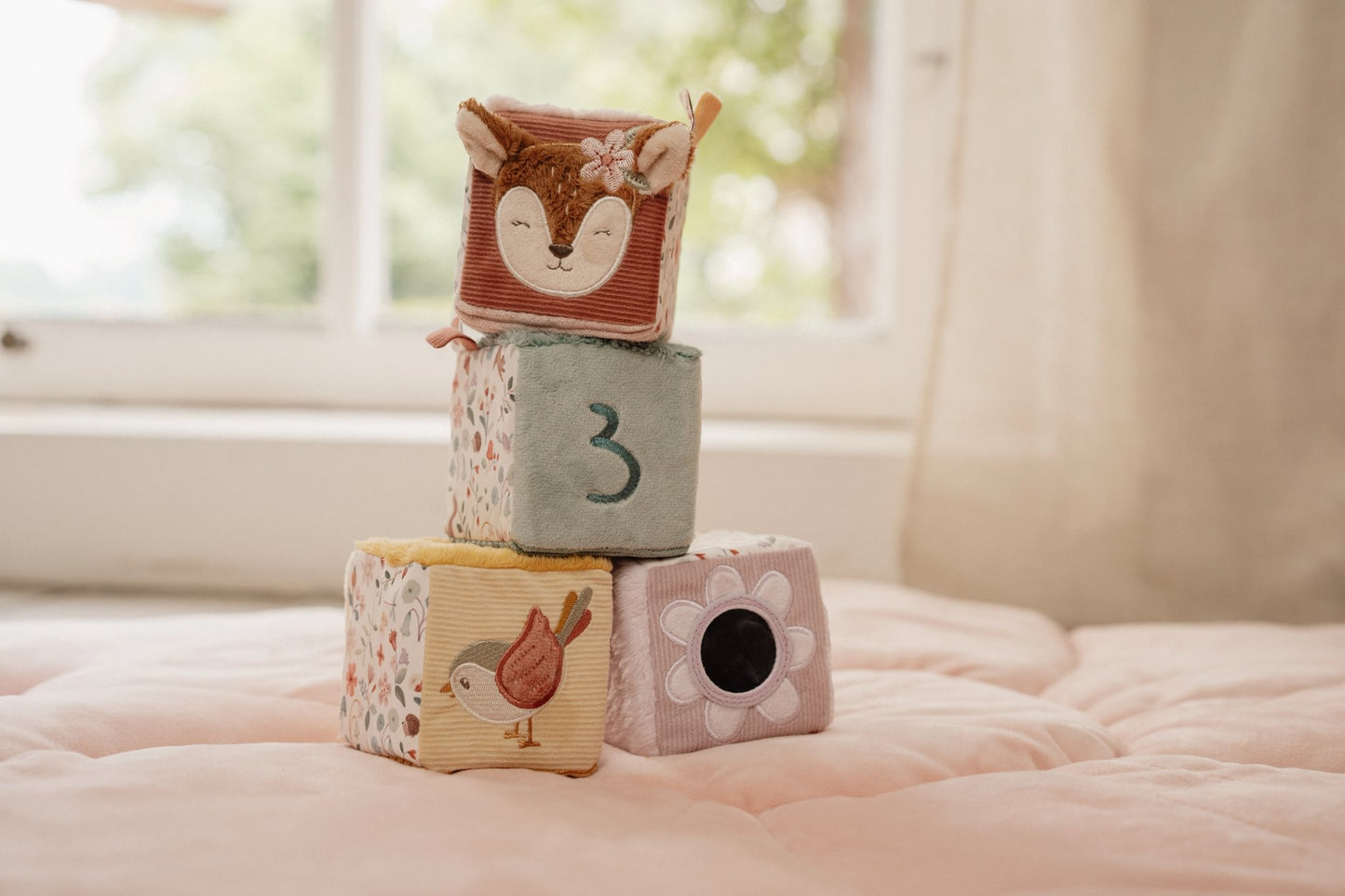 Little Dutch 4 Soft Blocks- Fairy Garden