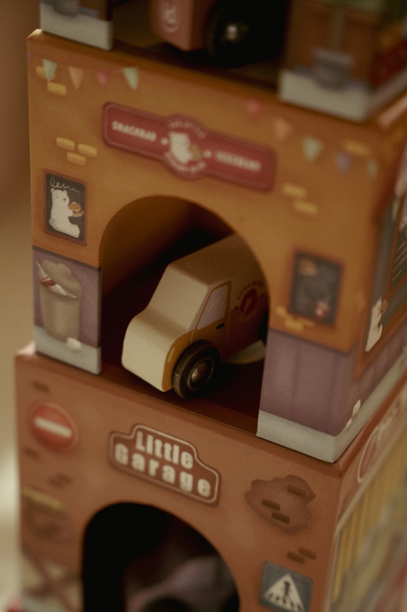 Little Dutch Stacking Blocks With 6 Cars