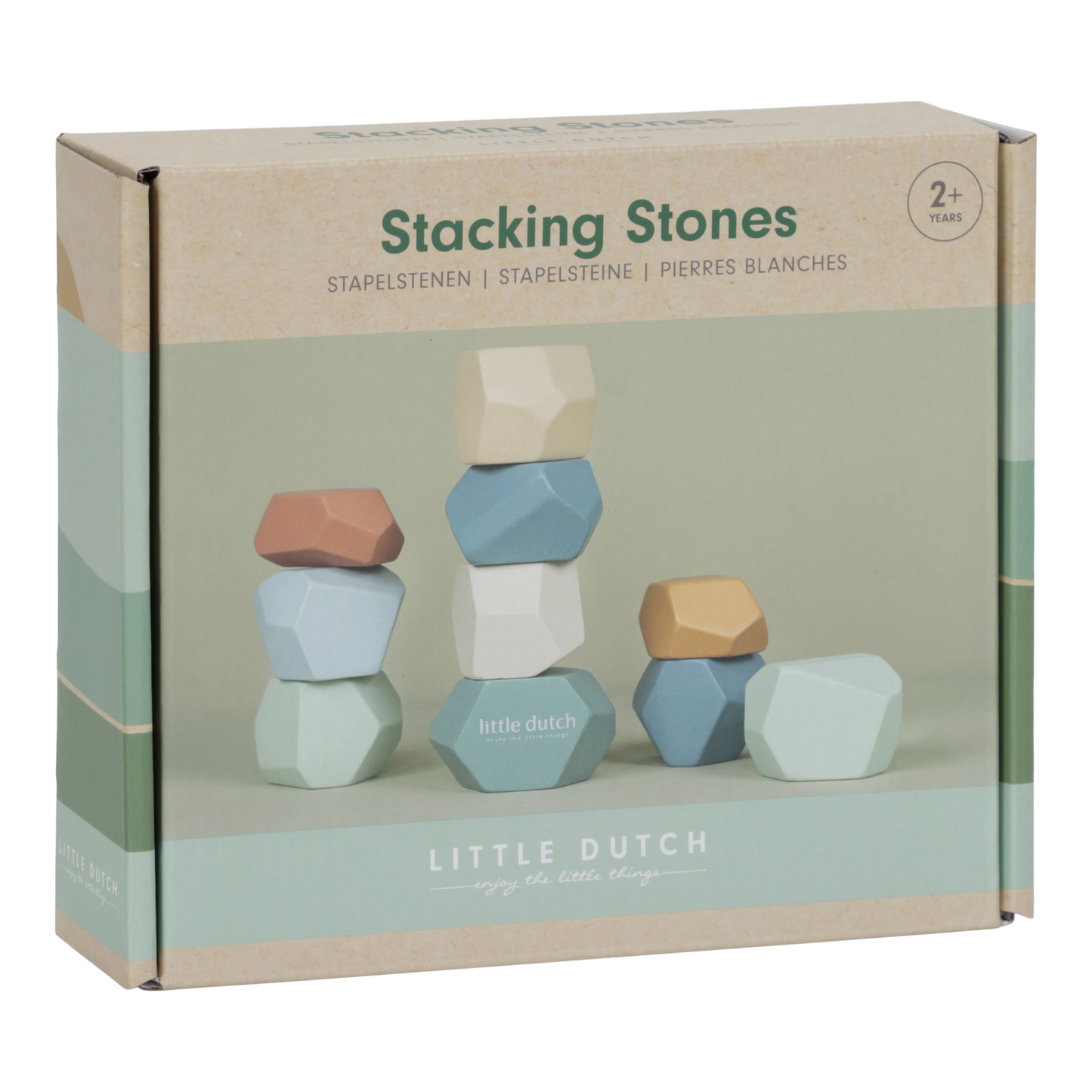 Little Dutch Stacking Stones- Forest Friends