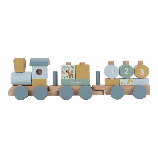 Little Dutch Stacking Train - Forest Friends