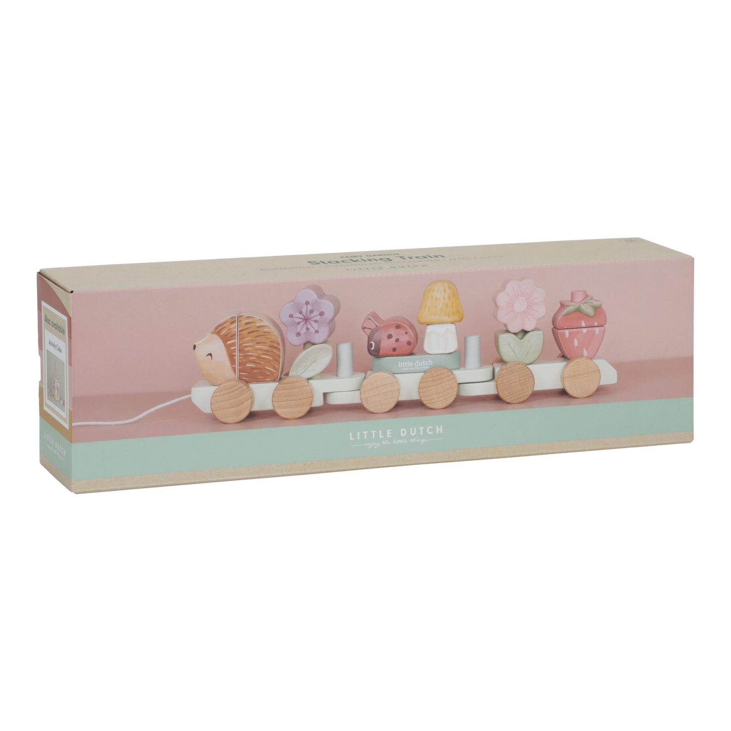 Little Dutch Stacking Train Hedgehog- Fairy Garden