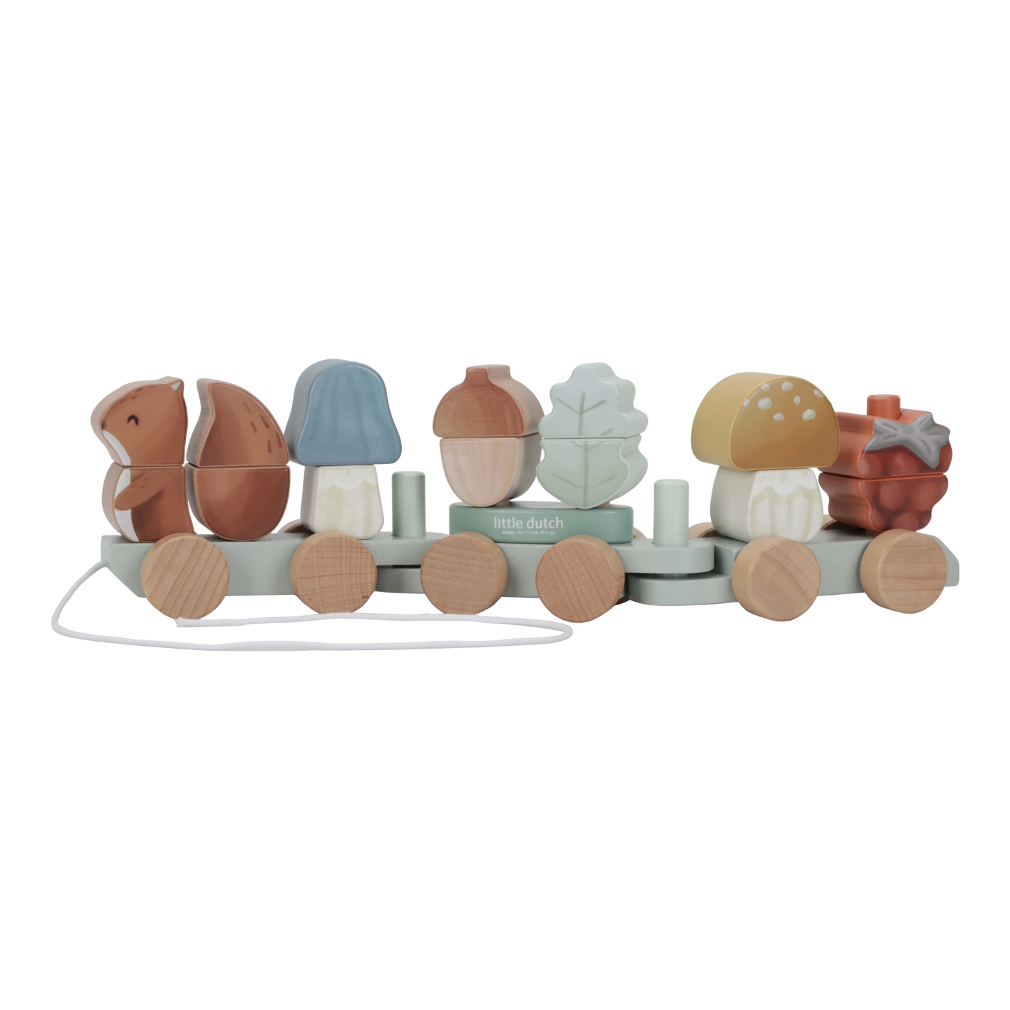 Little Dutch Stacking Train Squirrel - Forest Friends