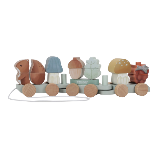 Little Dutch Stacking Train Squirrel - Forest Friends