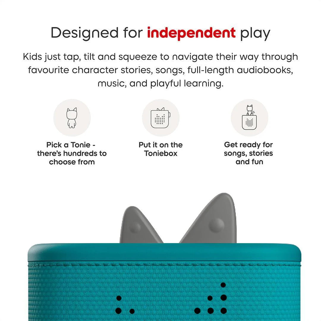 Tonies | Toniebox 2 Starter Set With Creative Tonie- Teal