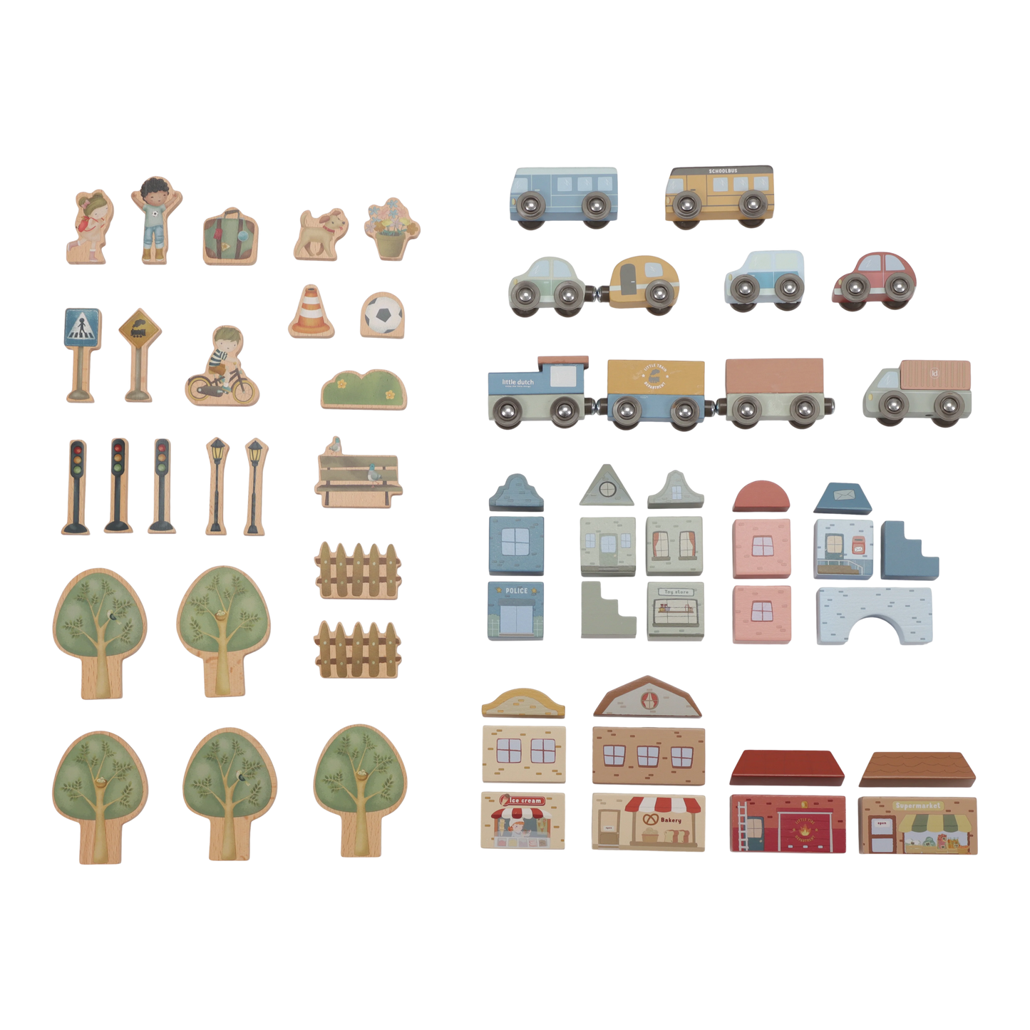 Little Dutch Train Track Set XXL