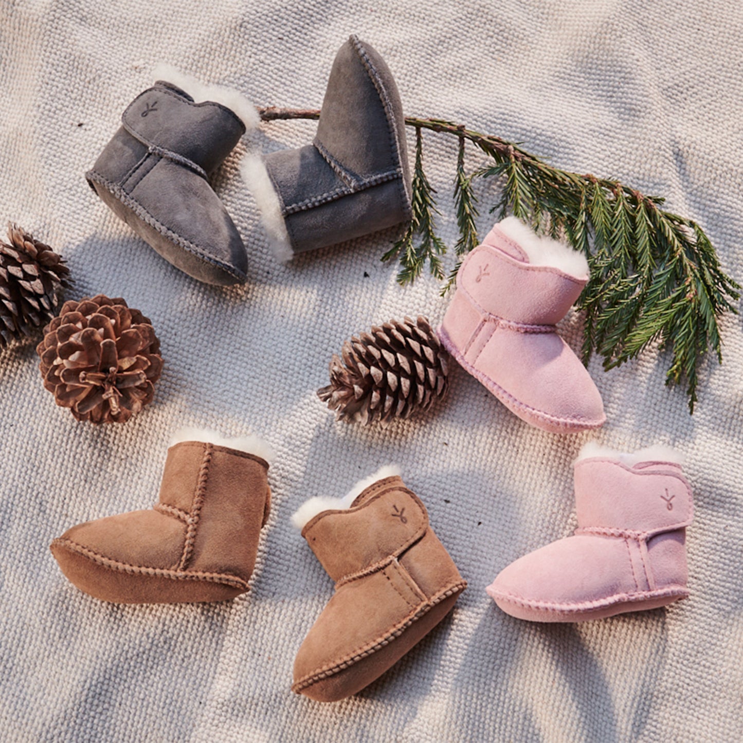 EMU Australia Baby Bootie Baby Pink
