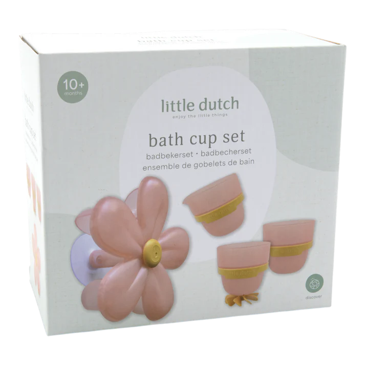 Little Dutch Bath Cups Set- Flower
