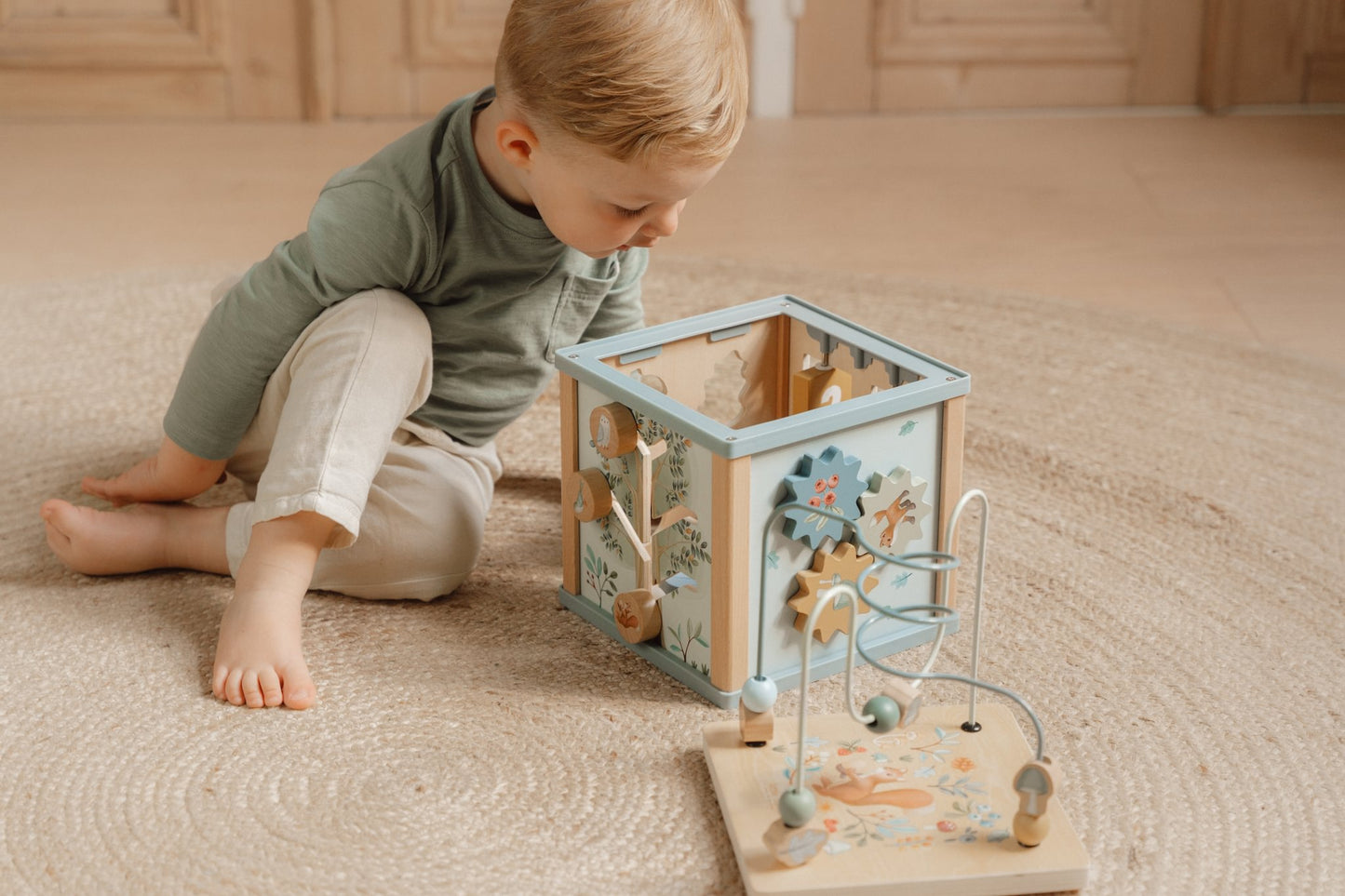 Little Dutch Activity Cube- Forest Friends