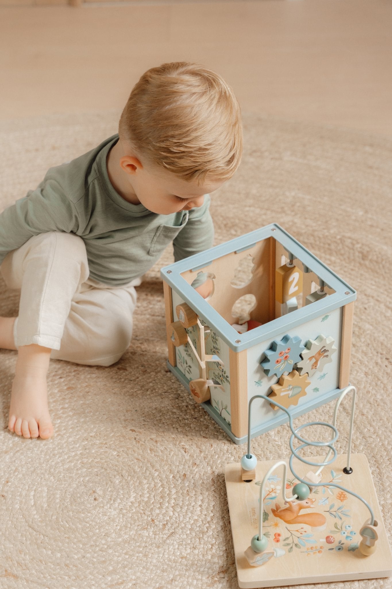 Little Dutch Activity Cube- Forest Friends