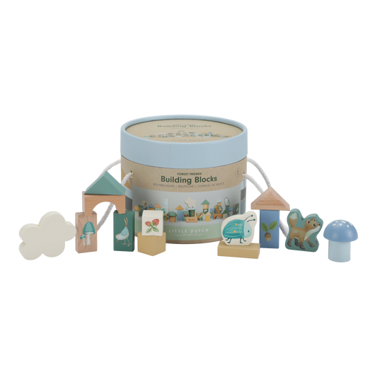 Little Dutch Building Blocks- Forest Friends