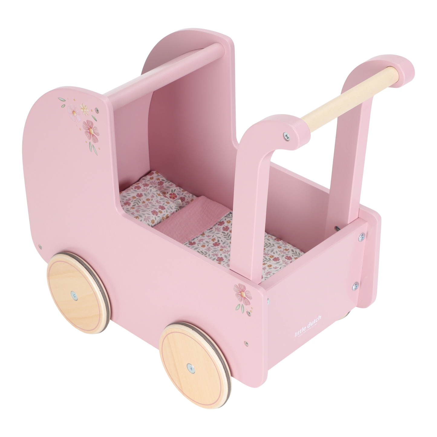 Little Dutch Wooden Doll Pram