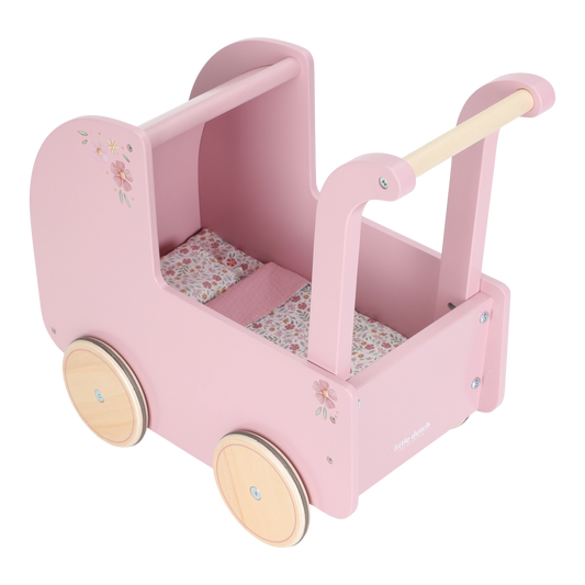 Little Dutch Wooden Doll Pram