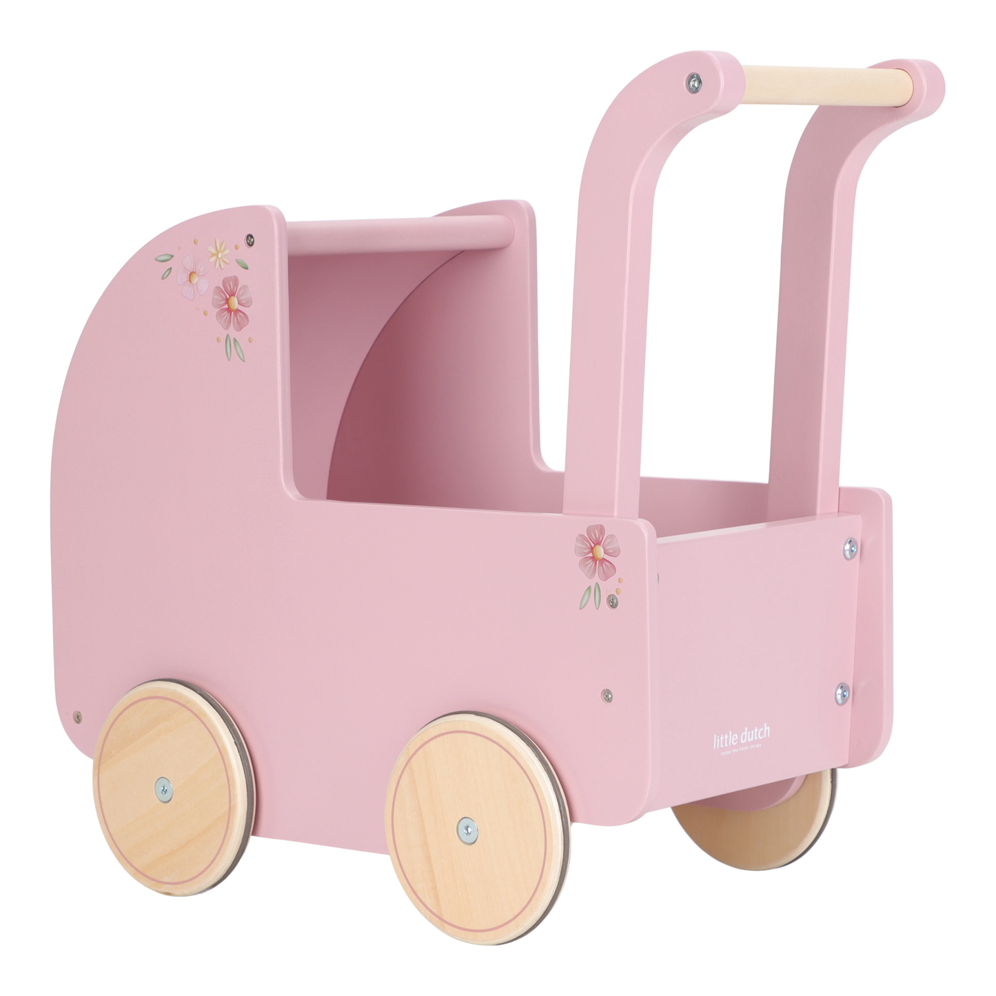 Little Dutch Wooden Doll Pram
