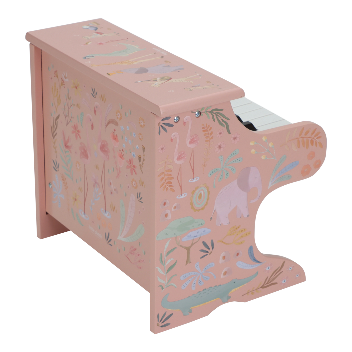 Little Dutch Wooden Piano- Pink