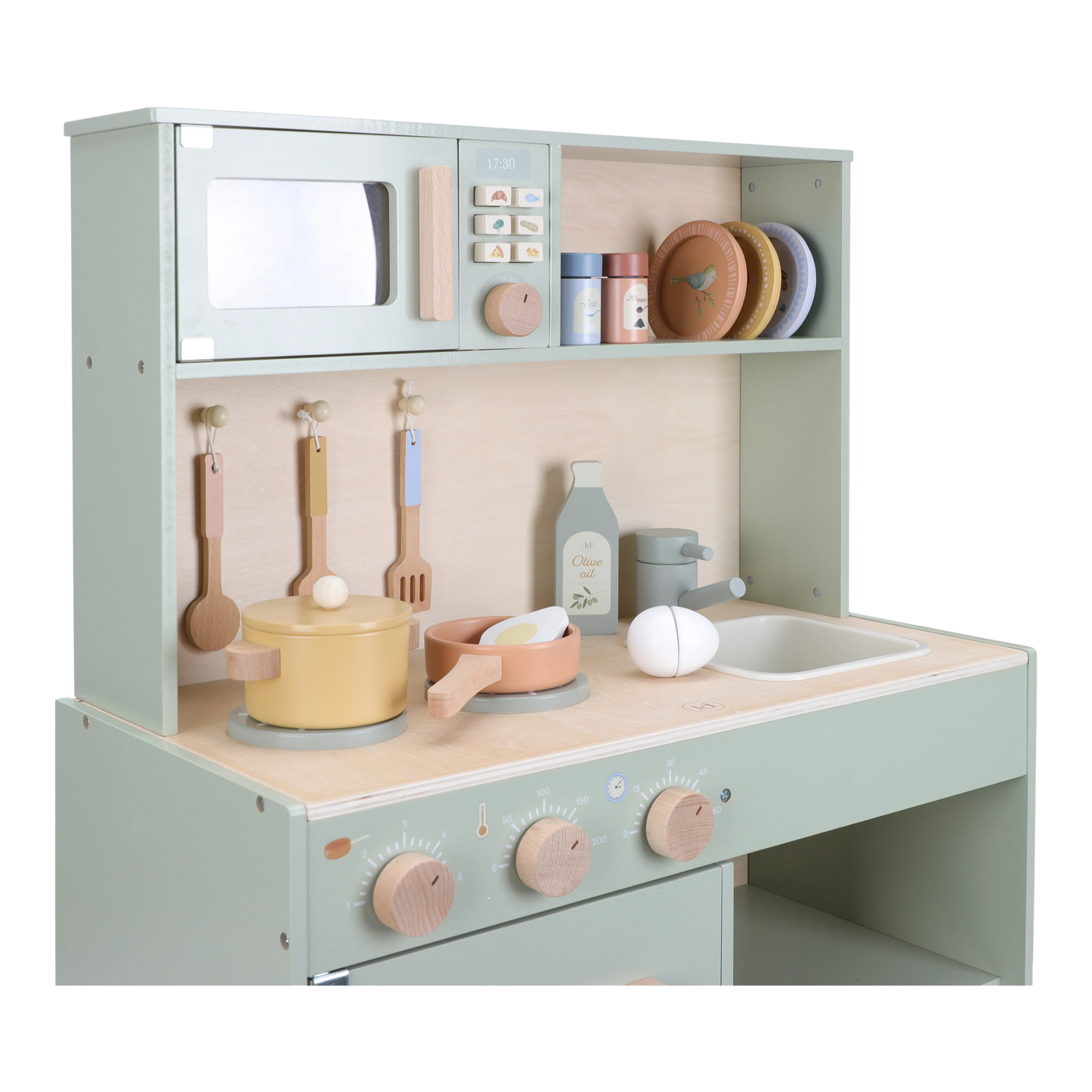 Little Dutch Wooden Play Kitchen Mint