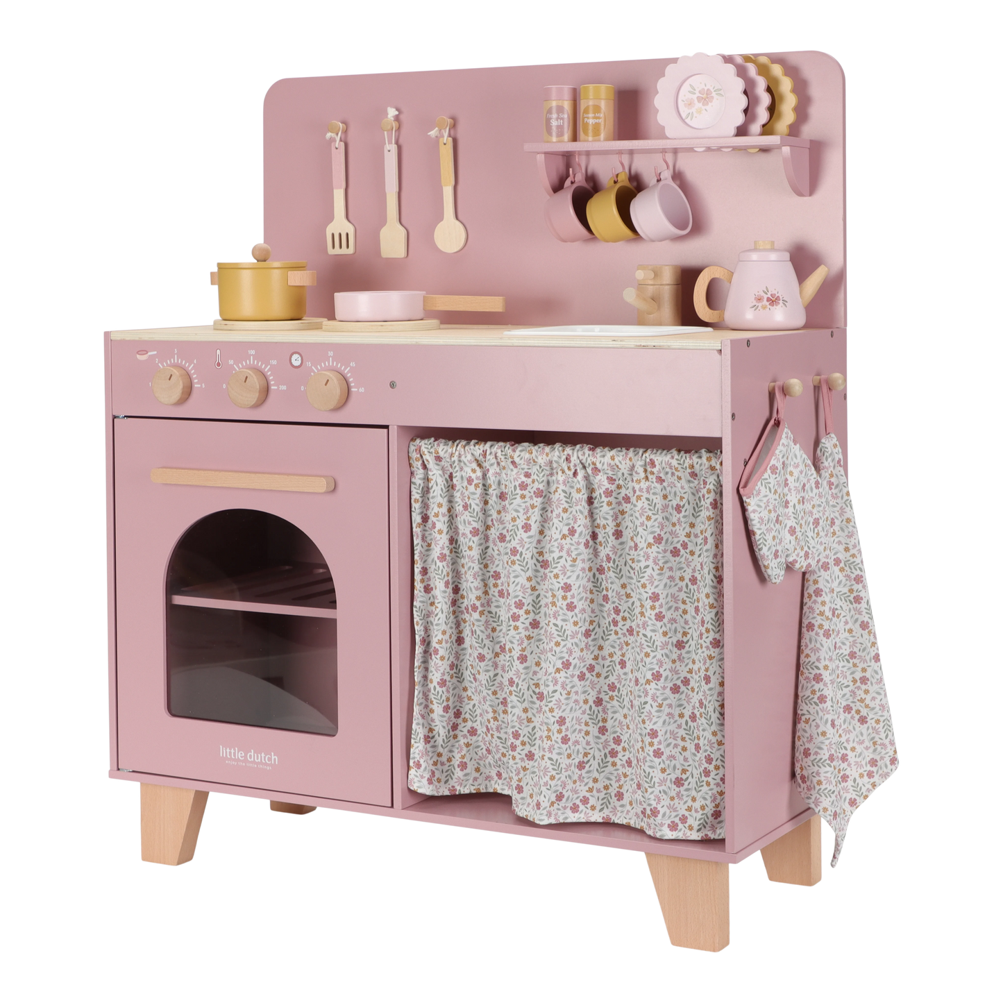 Little Dutch Wooden Play Kitchen- Pink LIMITED EDITION