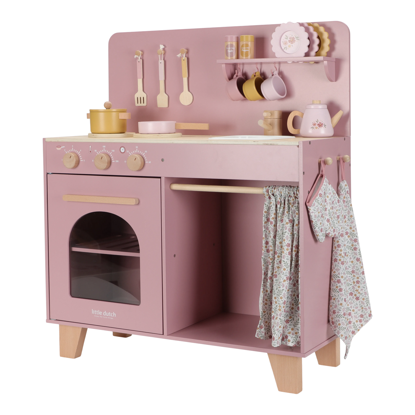 Little Dutch Wooden Play Kitchen- Pink LIMITED EDITION