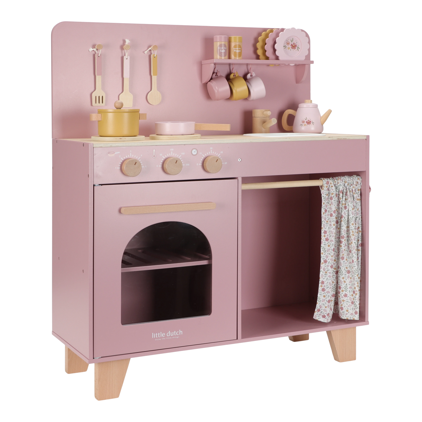 Little Dutch Wooden Play Kitchen- Pink LIMITED EDITION