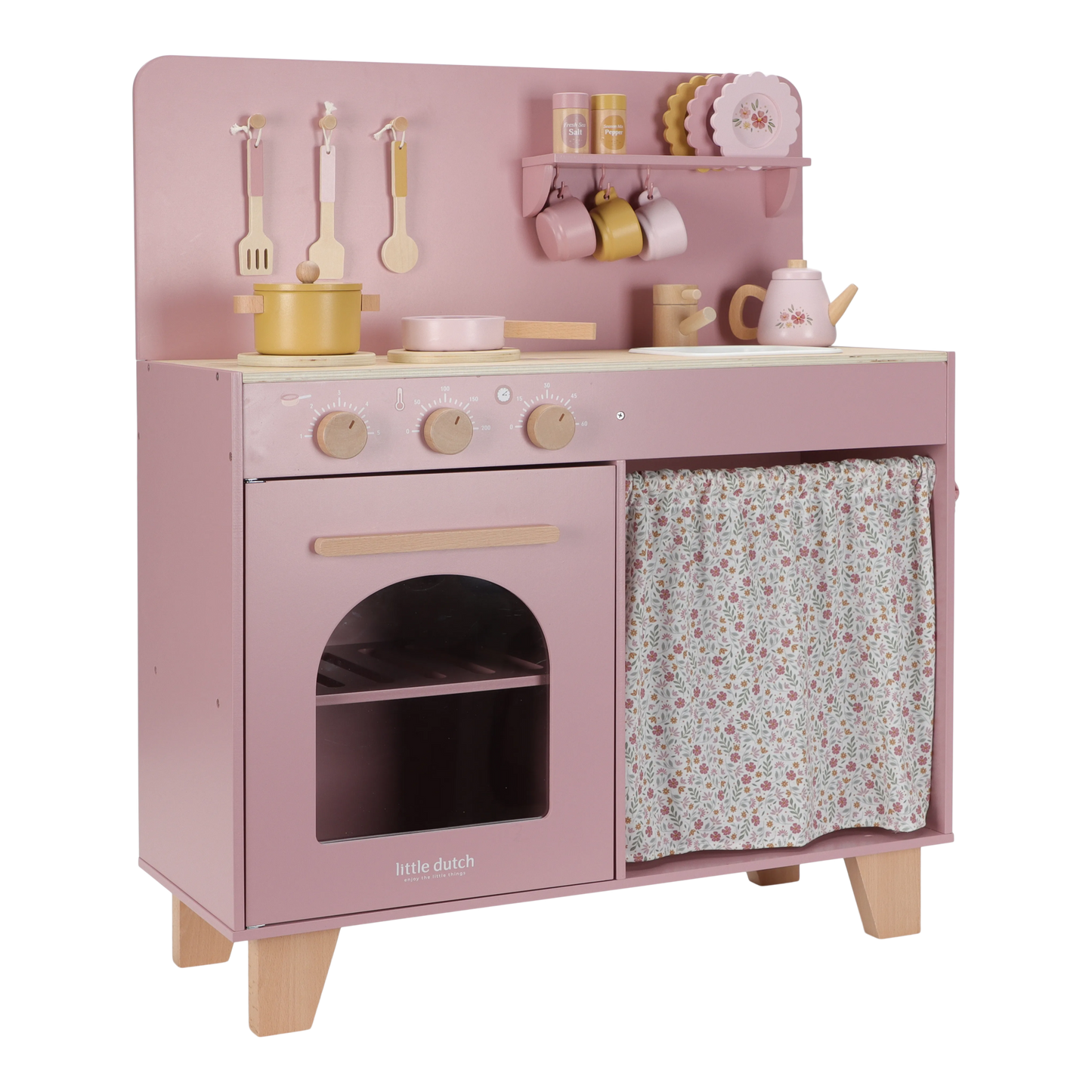 Little Dutch Wooden Play Kitchen- Pink LIMITED EDITION