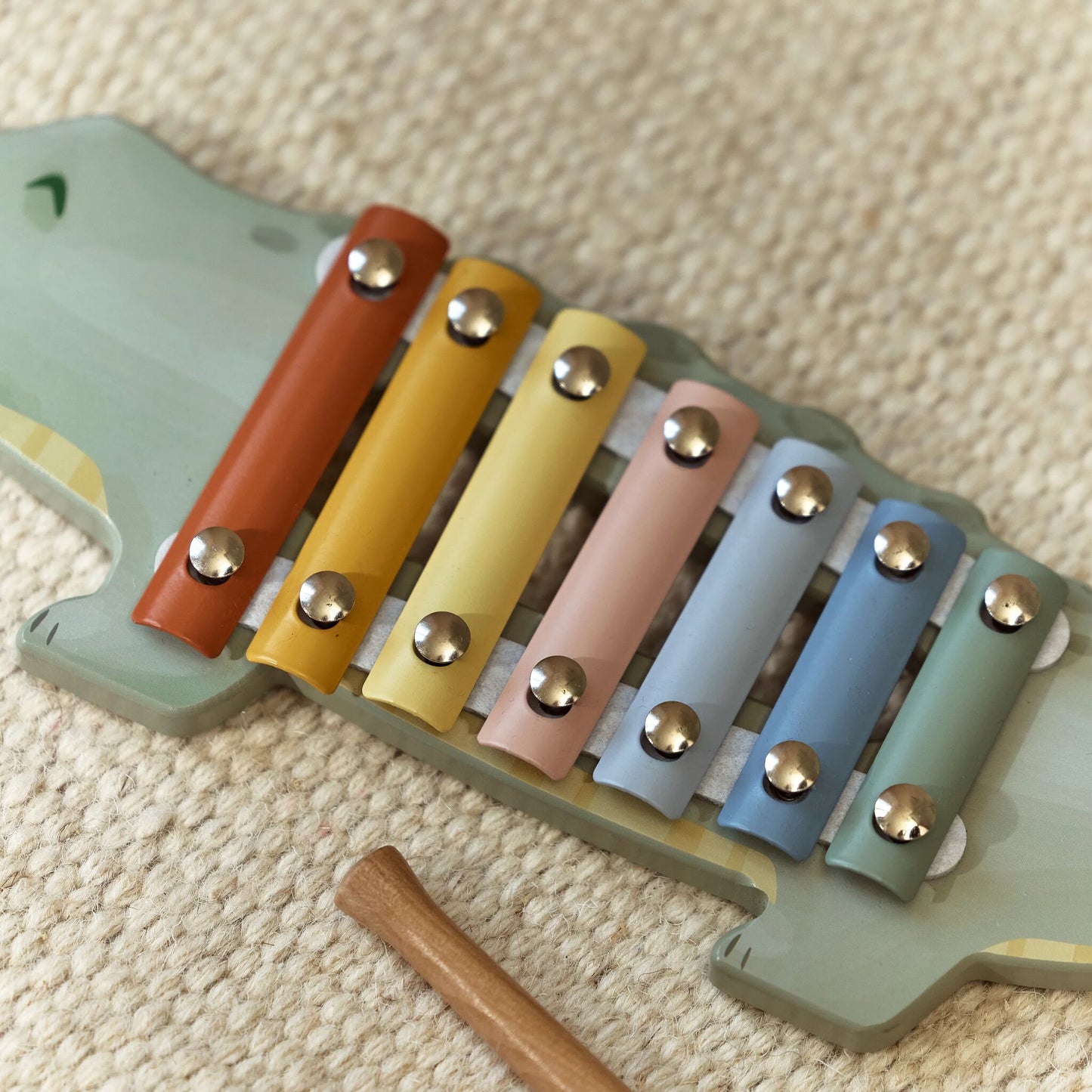 Little Dutch Xylophone Crocodile- Safari Friends